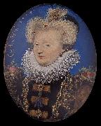 Nicholas Hilliard Marguerite de Navarre oil